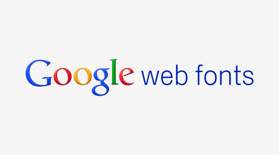 Google Web Fontをデザインにも